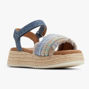 Roxy Girl's Ally Wedge Sandal Size 11